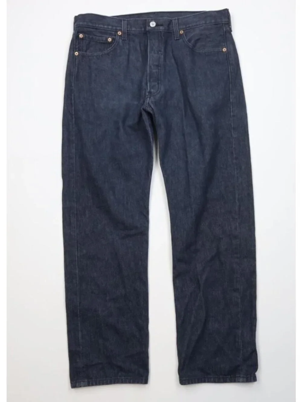 Vintage Y2K Levis 501xx Mens 36x32 Faded Button Fly Original Fit Denim Jeans